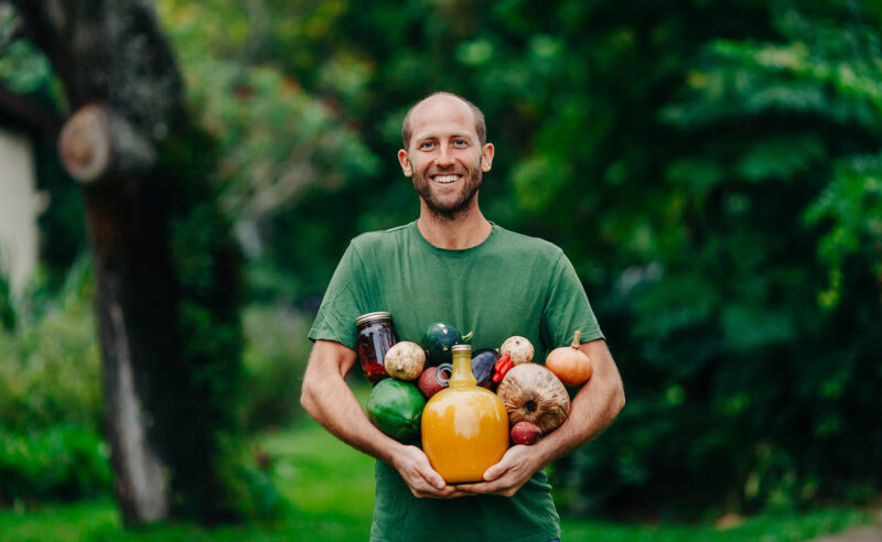 Rob Greenfield Grows His Own Food for a Year